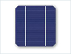 Célula solar monocristalina